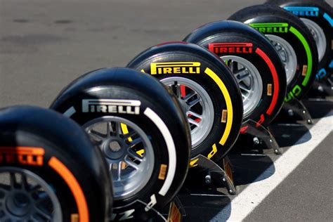 Pirelli F1 Tyres Compounds For Belgian Italian And Singapore Grand Prix