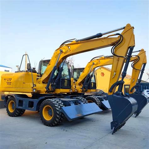 Szl135 Hydraulic Wheel Excavator Domestic Medium Excavator China