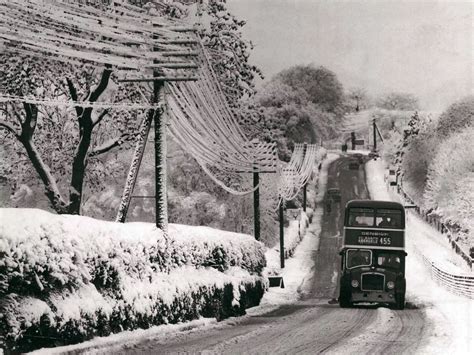 Look Nostalgic Pictures Show Snowy North Wales Weather From Decades