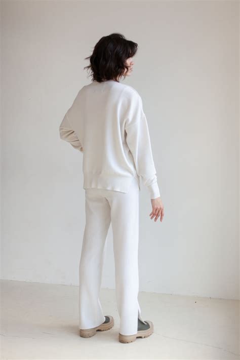 Ora 100 Merino Pants White Limited Edition Salanida