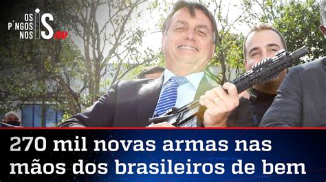 Bolsonaro Amplia Acesso às Armas E Número De Assassinatos Despenca No