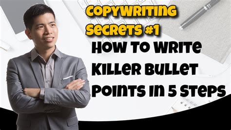 Copywriting Secrets How To Write Killer Bullet Points For Your Course