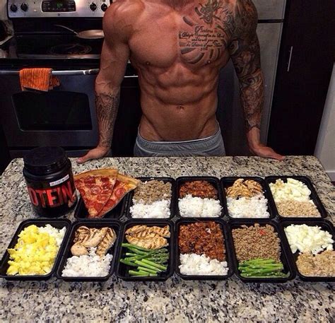 Prepped Meals Food Workout Food Bulking Meals Nutrition