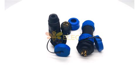 SP13 Connector Video - SP13 3-Pin Waterproof Connector Plug Male and ...