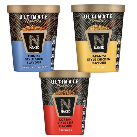 Buy Naked Ultimate Noodles Korean Style Beef Flavour Naked Ultimate