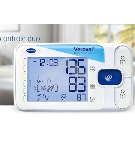 Medidor De Tens O Arterial De Bra O Veroval Duo Control