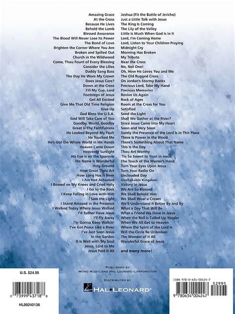 Gospel's Greatest Fake Book - C Instruments | Reverb