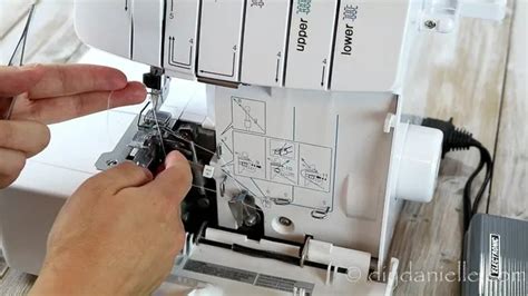 How To Thread A Brother 1034d Serger Diy Danielle®