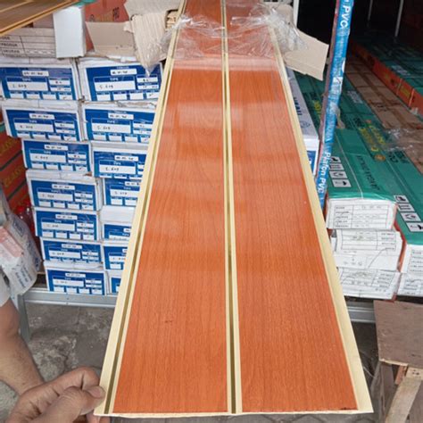 Jual Plafon Pvc Serat Kayu Muda Coklat Nat Glossy Classic Pg Cng