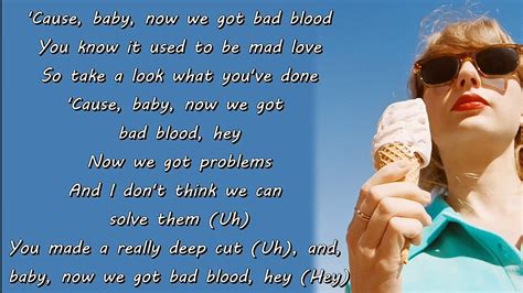 Taylor Swift Bad Blood Taylors Version Lyrics Ft Kendrick Lamar