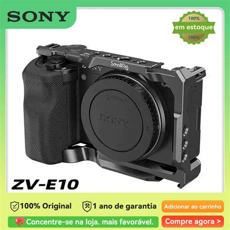 C Mera Sem Espelho De Montagem Sony Alpha Zv E E C Mera Digital Vlog