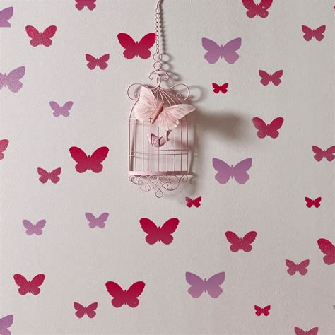 Butterfly Reusable Stencil for Canvas and wall painting.ID#25 ...