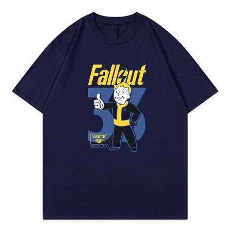 Chmora Fallout Series Shirt Fallout Merch Round Neck Short Sleeve