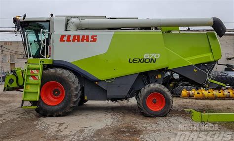 Used Claas Lexion Combine Harvesters Year Price Us