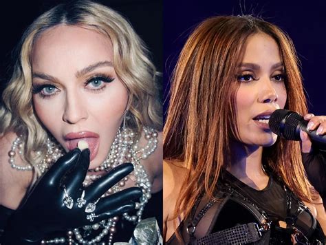 Anitta E Madonna Relembre A Rela O Das Cantoras Que Pode Chegar Ao