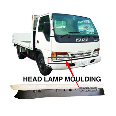 Isuzu Elf Npr Nkr Hicom Perkasa Mtb Front Head Lamp Moulding Lower