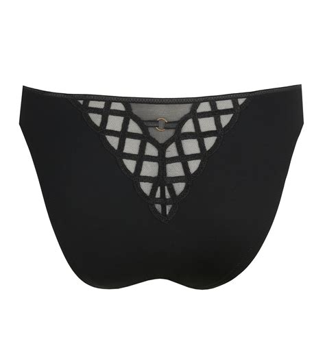 Slip brésilien Jhana Noir Marie Jo Lingerie Sipp
