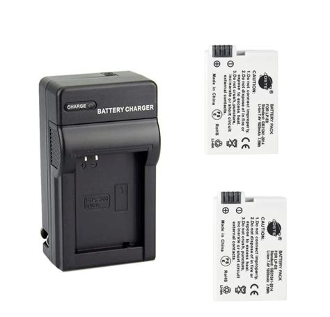 Dste Canon Lp E Lithium Ion Battery Pack With Charger V