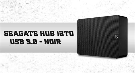 Disque Dur Externe Seagate Expansion To Usb Noir Stkp