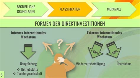 Direkinvestitionen Begriffliche Grundlagen