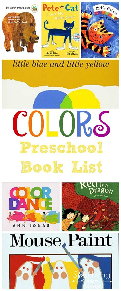 Preschoolers love to learn about colors. This colors preschool book list will keep your little ...