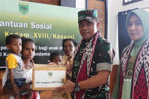 Panglima Kodam Xviii Kasuari Kunjungi Kodim Teluk Wondama