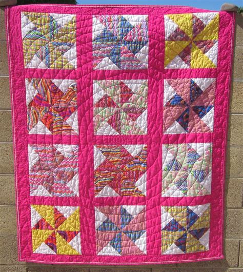 Double Pinwheel Done Quilt Stories Quilts Pinwheel Quilt