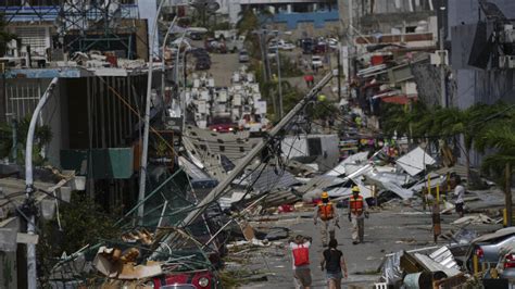 Ouragan Otis au Mexique les autorités auraient elles pu éviter la