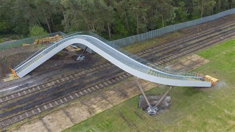 Network Rail unveils innovative railway footbridge design - Highways Today