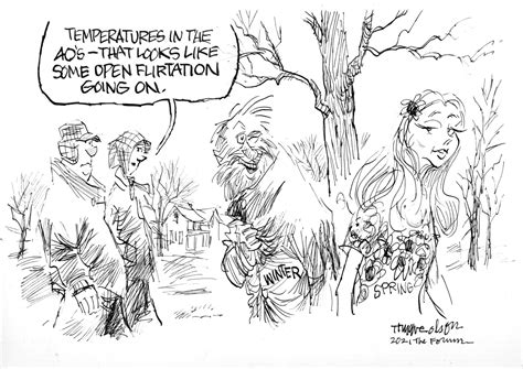 Trygve Olson Cartoon Open Flirtation Inforum Fargo Moorhead And