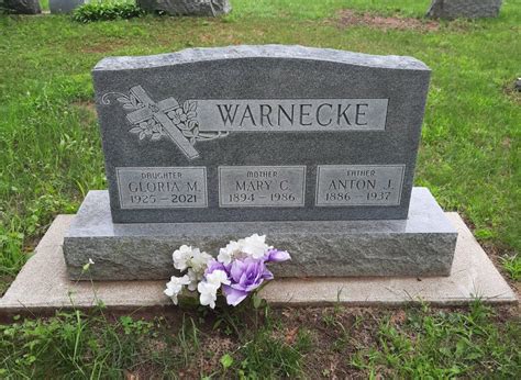 Gloria Mary Warnecke 1925 2021 Find A Grave Memorial