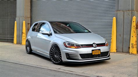 Volkswagen Golf Gti 7 Silver Rotiform Buc Wheel Front