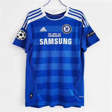 Jual RETRO JERSEY RETRO CHELSEA HOME FINAL UCL 2012 GRADE ORI