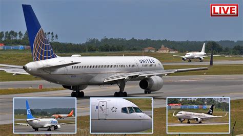 Live Plane Spotting At Porto Airport Opo Lppr June Youtube