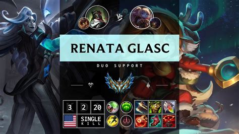 Renata Glasc Support Vs Poppy NA Challenger Patch 14 12 YouTube