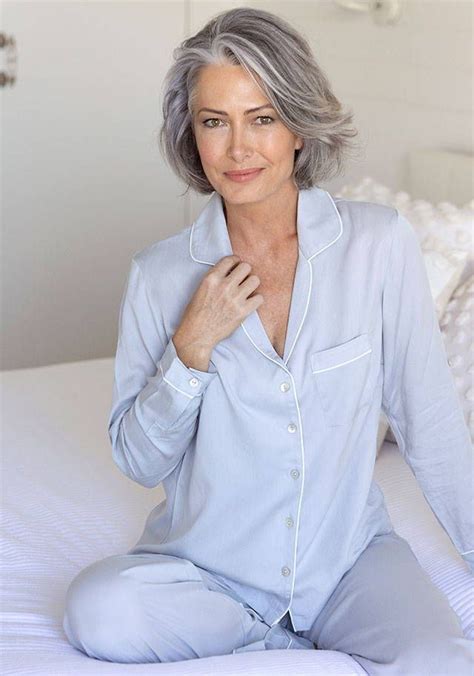 Part Time Model And Full Time Silver Fox Luisa Dunn On Embracing Natu