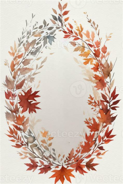 Background with Watercolor Fall Leaves 30009327 Stock Photo at Vecteezy