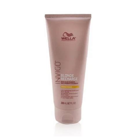 Invigo Blonde Recharge Color Refreshing Conditioner Warm Blonde Ml Oz Hair