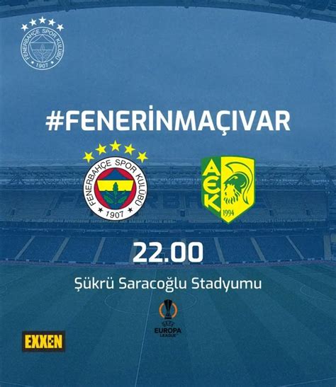 Fenerbah E English On Twitter Matchday