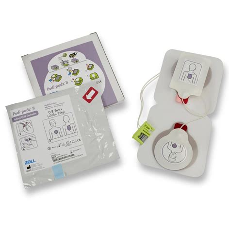 Zoll Pedi Padz Ii Multifunction Pediatric Defibrillator Electrode Pads