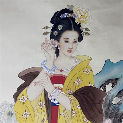 北交互联 赵国经王美芳 款 仕女图