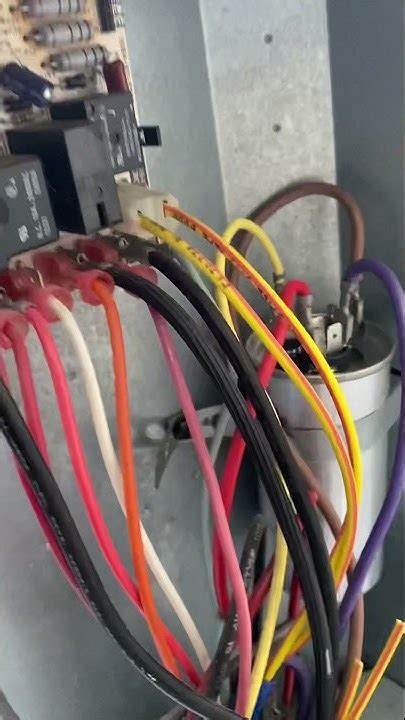 New Capacitor Installed In Goodman Unit Youtube