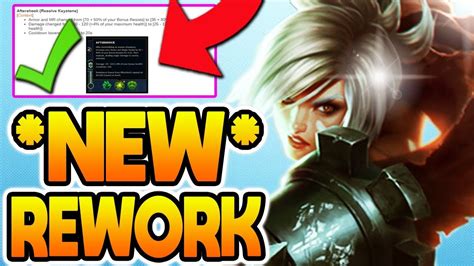 New Meta Super Aggressive Riven Early Game Build Rework League