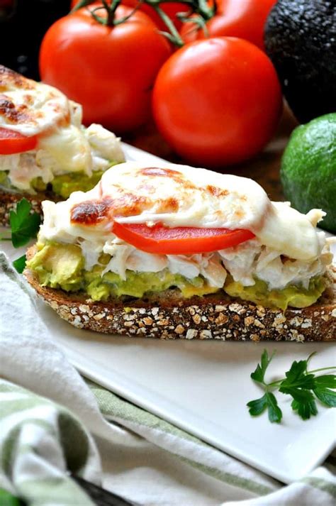 Avocado And Crab Melt - The Seasoned Mom