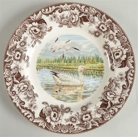 Woodland Dinner Plate By Spode Replacements Ltd Goose Craft Spode