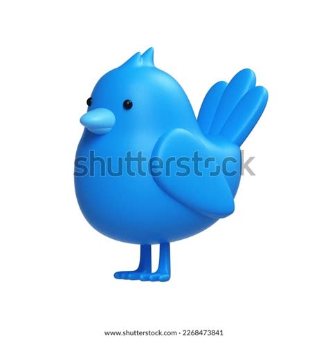 Twitter Mascot Blue Bird Logo Blue Stock Illustration 2268473841 ...