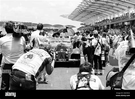 Lewis Hamilton GBR Mercedes AMG F1 On The Drivers Parade Malaysian