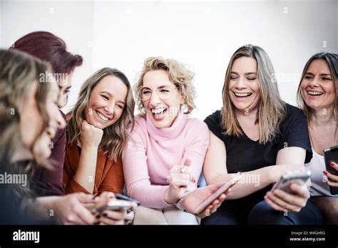 Group Of Women Laughing