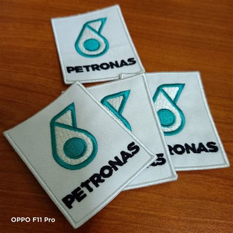 Patches PETRONAS LOGO embroidery READY STOCK | Lazada