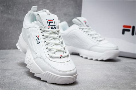 Женские кроссовки Fila Disruptor II белые - Купить с доставкой по ...